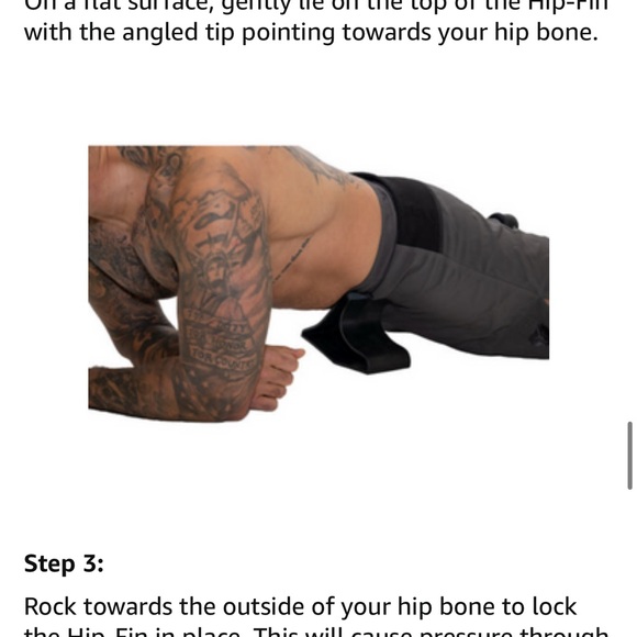 NWT Hip Fin tool for hip, back, leg pain relief - Picture 12 of 12
